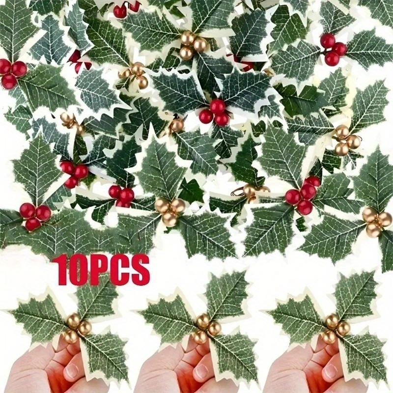 10 adet yapay kutsal çilek yeş - Christmas Wreath Fake incelemesi ve fiyatı