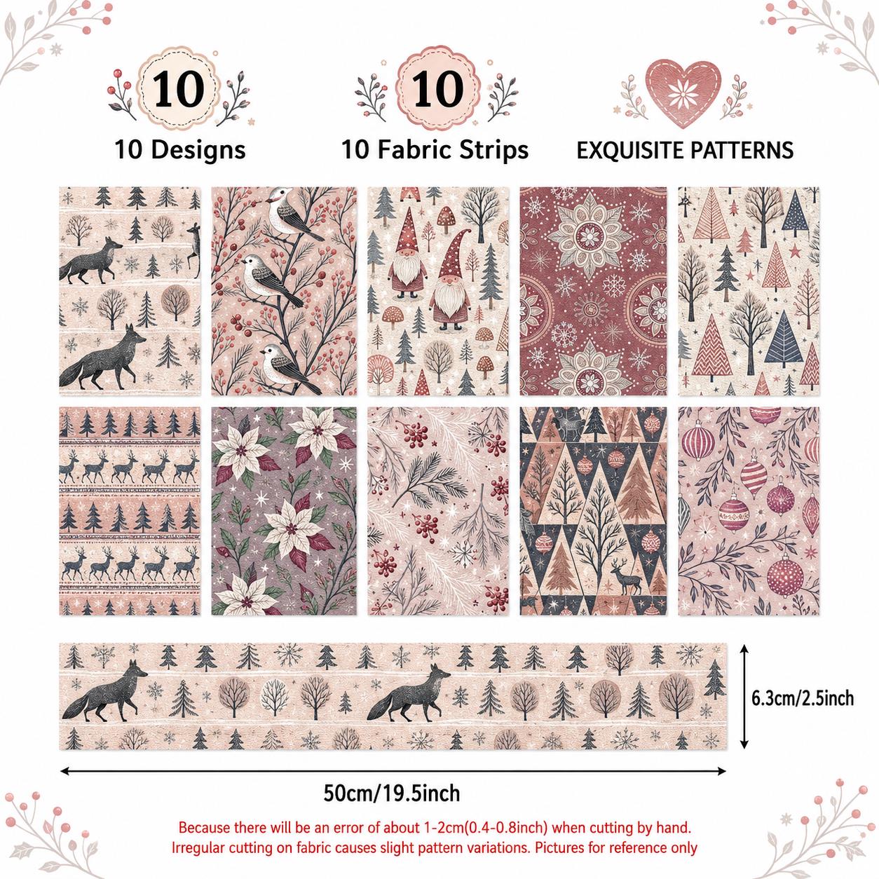 10 adet Noel Desenli Jelly Rol - Christmas Table Runner incelemesi ve fiyatı