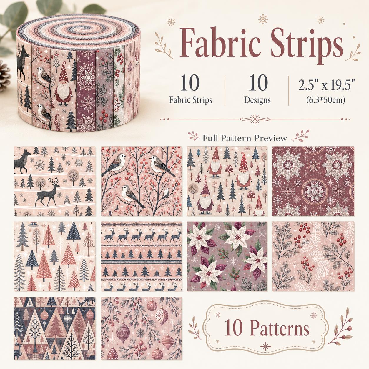 10 adet Noel Desenli Jelly Rol - Christmas Table Runner incelemesi ve fiyatı